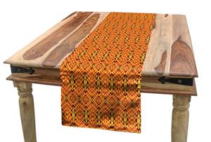 Abakuhaus Tischläufer »Esszimmer Küche Rechteckiger Dekorativer Tischläufer«, afrikanisch Oriental Antike Motive