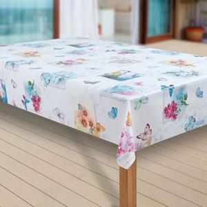 Laro Tischdecke »Wachstuch-Tischdecken Abwaschbar Schmetterling Farfalle rechteckig«