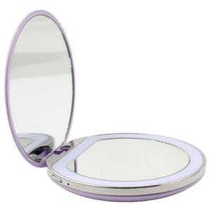 AILORIA MAQUILLAGE Taschenspiegel mit dimmbarer LED-Beleuchtung (USB) lila