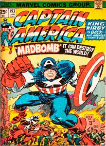 Disney - Marvel Comics - Canvas - Captain America - 70x50cm