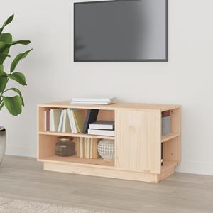 Tv-meubel 80x35x40,5 cm massief grenenhout