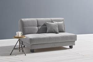 Ell + Ell Schlafsofa Tilda Faltsofa, Breite 145 cm, inkl. 2 Zierkissen