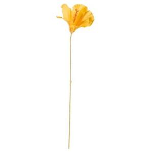 Leen Bakker Kunstbloem Hibiscus - geel - 65 cm