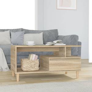 Vidaxl Couchtisch Sonoma-eiche 90x49x45 Cm Holzwerkstoff