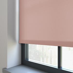 Domus Elektrisch Rolgordijn - Splash zacht roze