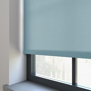 Decora Elektrisch Rolgordijn - Unicolour licht blauw