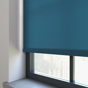 Decora Elektrisch Rolgordijn - Unicolour nachtblauw