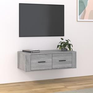 VIDAXL Tv-wandschrank Grau Sonoma 80x36x25 Cm Holzwerkstoff