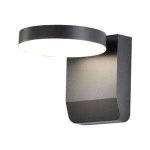 V-TAC LED Quadratische Wandleuchte 17W 150LM/W Farbe Schwarz 3000K IP65