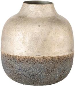 BOLTZE Vase Cailja, Höhe: 19cm silber