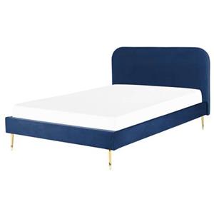 Beliani FLAYAT Bed blauw 140x200