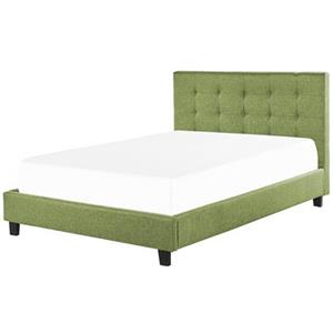 Beliani ROCHELLE Bed groen 140x200