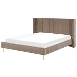 Beliani VILLETTE Bed beige 180x200