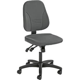 Prosedia bureaustoel YOUNICO PLUS 8, synchroonmechanisme, zonder armleuningen, lage 3D-rugleuning, antraciet