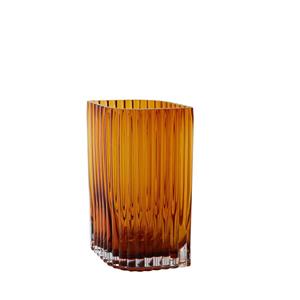 AYTM Folium Large Vase / L 18 x H 25 cm -  - Orange