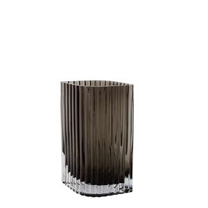AYTM Folium Large Vase / L 18 x H 25 cm -  - Schwarz