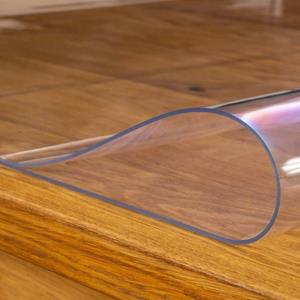 Laro Tischdecke Tischfolie Tischdecke Durchsichtig Transparent Tischschutzfolie 2mm