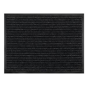 Strabox Schoonloopmat Maxi Dry stripe antraciet 60x80 cm