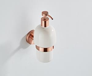 Saniclear Copper zeepdispenser geborsteld koper