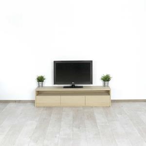 Industrielemeubelshop Eikenhouten TV meubel Lander met laden