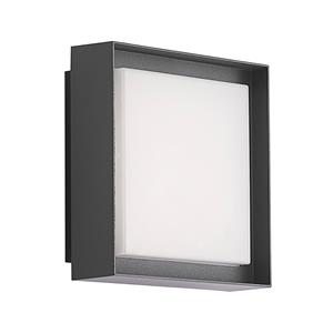 PRIOS Epava LED-Außenwandlampe, quadratisch