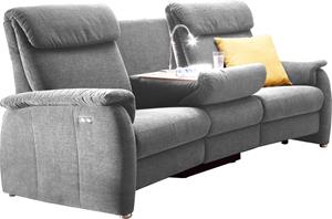 Home affaire Sofa Turin, mit integrierter Tischablage, Leuchte und USB-Ladestation