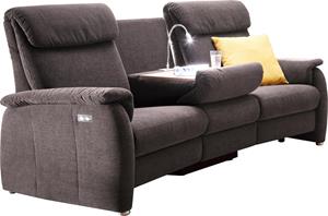 Home affaire Sofa Turin, mit integrierter Tischablage, Leuchte und USB-Ladestation