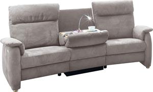 Home affaire Sofa Turin, mit integrierter Tischablage, Leuchte und USB-Ladestation