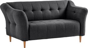 Exxpo - Sofa Fashion 2-Sitzer, mit Holzfüßen, frei im Raum stellbar