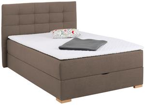 Home affaire Boxspringbett Olivet, in 4 Farben, 4 Breiten, 2 Matratzenarten, auch in Überlänge 220 cm