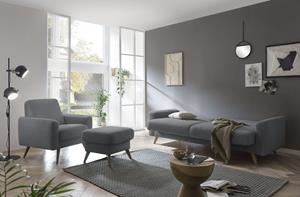 exxpo - sofa fashion 3-zitsbank Samso Inclusief bedfunctie en bedkist