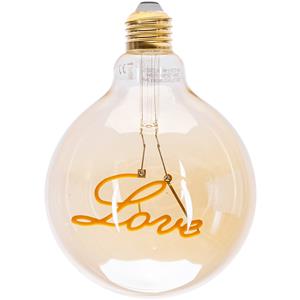 BES LED LED Lamp - Aigi Glow Love - E27 Fitting - 4W - Warm Wit 1800K - Amber