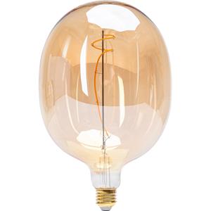 BES LED LED Lamp - Aigi Glow T175 - E27 Fitting - 4W - Warm Wit 1800K - Amber