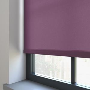 Decora Elektrisch Rolgordijn - Unicolour paars