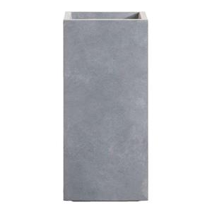Leen Bakker Bloempot Matt - cementkleur - 60x28x28 cm