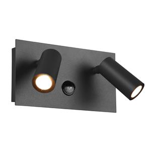 LINDBY Talniso LED-Außenwandleuchte, 2-fl., BWM