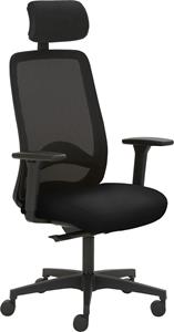 Mayer Sitzmöbel Drehstuhl 2228, Struktur (recyceltes Polyester), GS-zertifiziert, extra starke Polsterung für maximalen Sitzkomfort