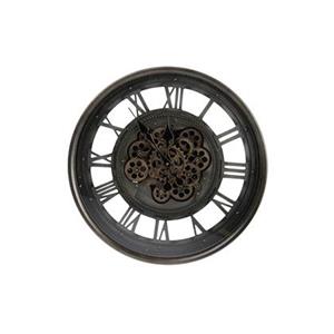 Dijk Natural Collections  Wall clock metal 60x10.5cm - Grijs