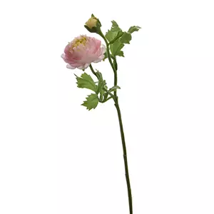 Pure Royal Kunstbloem Ranonkelsteel 45cm - roze