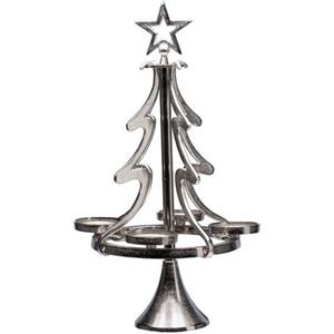 my home Adventsleuchter "Tannenbaum, Weihnachtsdeko", (1 St.), Kerzenständer aus Aluminium, Höhe 86 cm