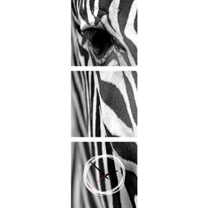 Conni Oberkircher´s Beeld met klok Zebra met decoratieve klok, zwart/wit, zebrastrepen, wilde dieren (set)