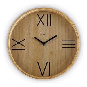 Horloge Versa Hout (4,5 X 29,5 X 29,5 Cm)