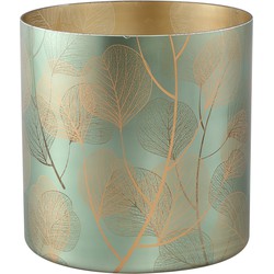 PTMD Collection PTMD Iffy Gold glass stormlight eucalyptus leafs round