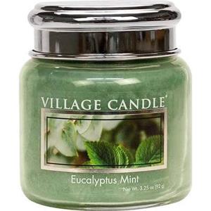 Village Candle Geurkaars Eucalyptus Mint 7 Cm Wax Groen