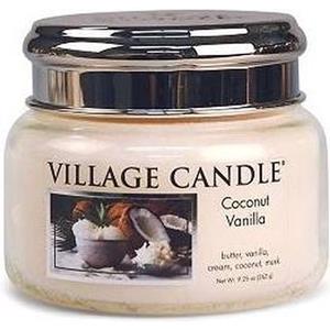 Village Candle Village Geurkaars Coconut Vanilla Boter Vanille Room Kokos Musk mall Jar