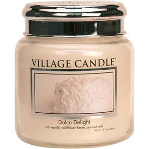 Village Candle Village Geurkaars Dolce Delight Vanille Cake Honing edium Jar
