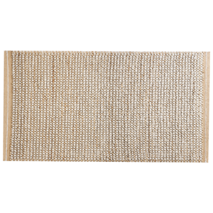 BELIANI Vloerkleed wol beige 80 x 150 cm BANOO