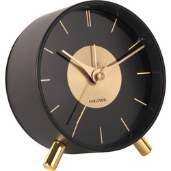 Karlsson Alarm Clock Gold Disc