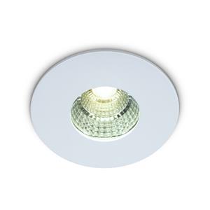 ONE Light COB IP54 Range - inbouwspot - Ø 95 mm, Ø 68 mm inbouwmaat - 7W LED incl. - IP54 - wit