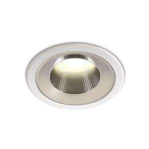 ONE Light Dark Light Project Range - inbouwspot - Ø 11,5 mm, Ø 9,5 mm inbouwmaat - 10W LED incl. - IP54 - wit - witte lichtkleur